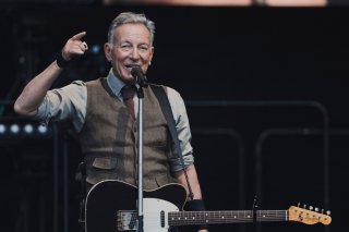 Bruce Springsteen a acquis une aura internationale dans les années 1980 avec "Nebraska" ou "Born in the USA" (archives). KEYSTONE/AP/Markus Schreiber